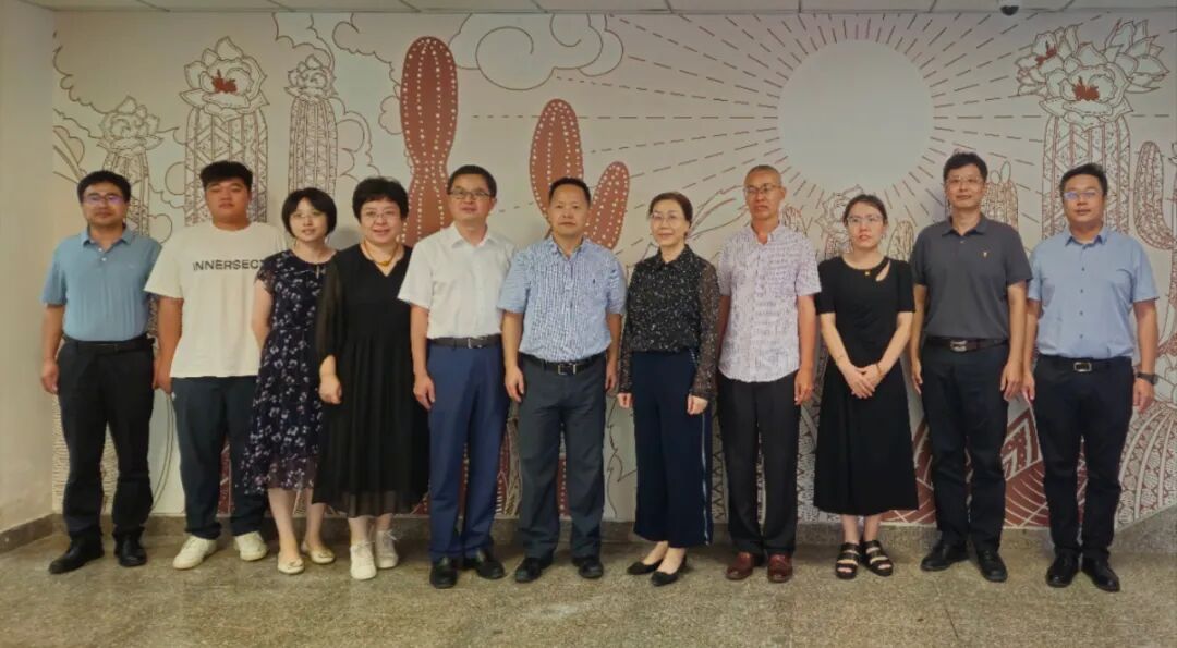 副校长肖志松一行来校调研座谈